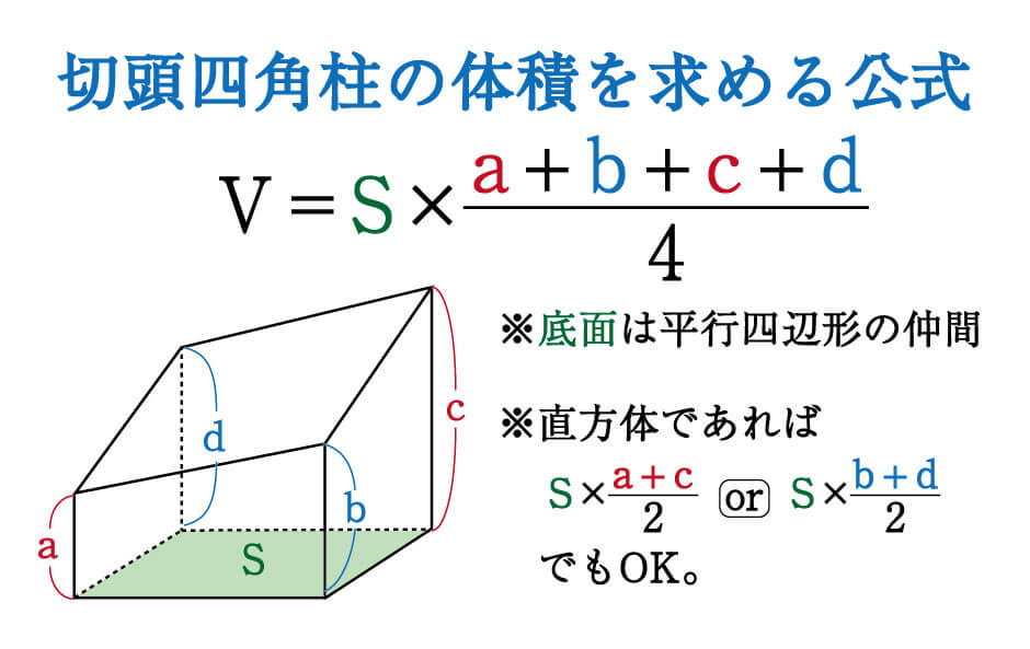 数学 斜めに切断された円柱 四角柱の体積は こう解くべし 受験の秒殺テク 6 勉強の悩み 疑問を解消 小中高生のための勉強サポートサイト Shuei勉強labo