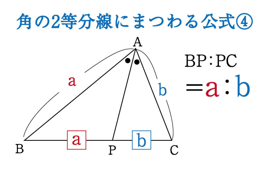 数学 角の二等分線にまつわる絶対に覚えておきたい公式 受験の秒殺テク 8 勉強の悩み 疑問を解消 小中高生のための勉強サポートサイト Shuei勉強labo